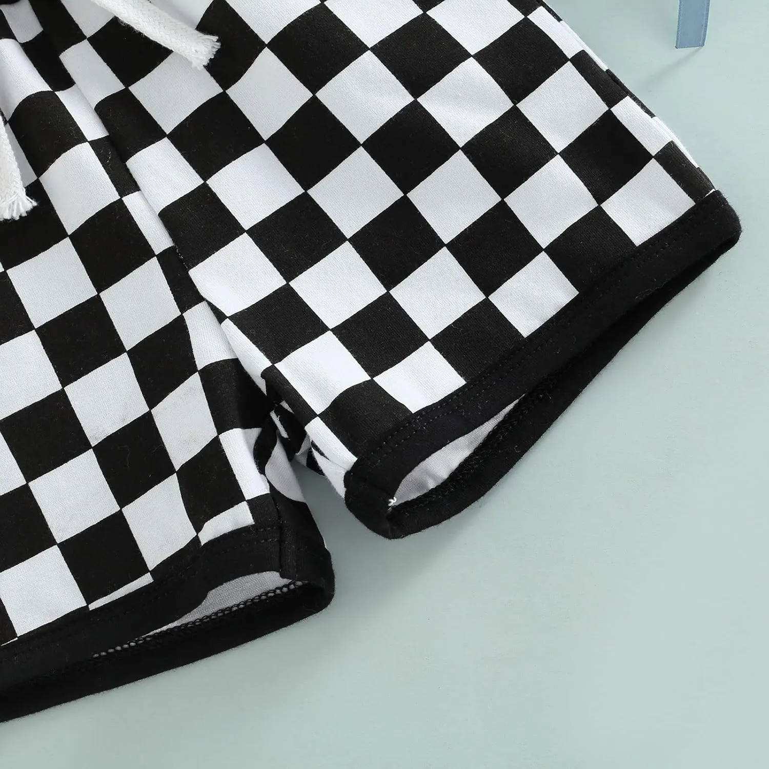 Toddler Baby Boy Girl Checkerboard Plaid Pants Elastic Waist Casual Trousers Spring Summer Fall Winter Long Pants