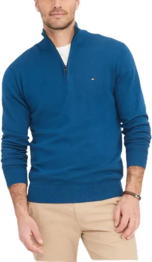 Tommy Hilfiger Mens Pima Cotton Cashmere Blend Knit Sweater