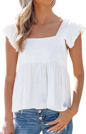Women Pleated Top Shirt Spaghetti Strap Camisole Fit Casual Sleeveless Summer Tank Tops Fashion Shirt Metallic