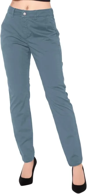 Womens Elegant Casual Daily Straight Leg Casual Pants Suit Pants Solid Color Zipper Button Trousers High Waist