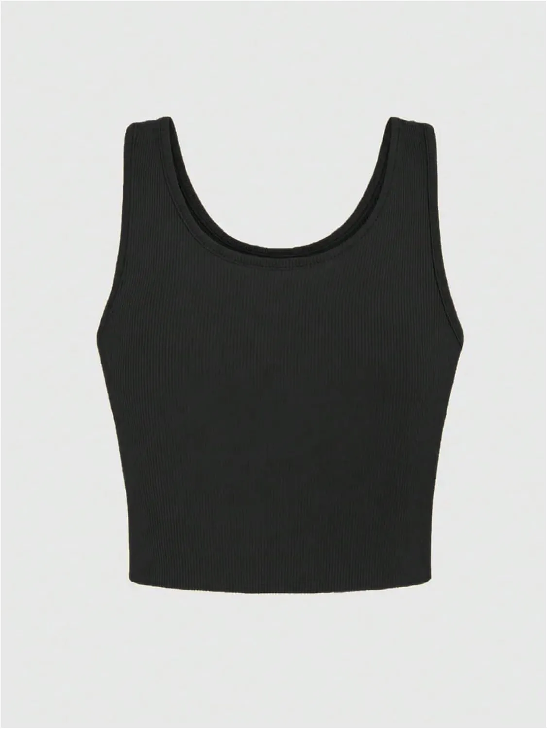 Women's Graphic Crop Tank Top Summer Round Neck Tank Top Shirts Casual Letter Print Sleeveless T Shirt