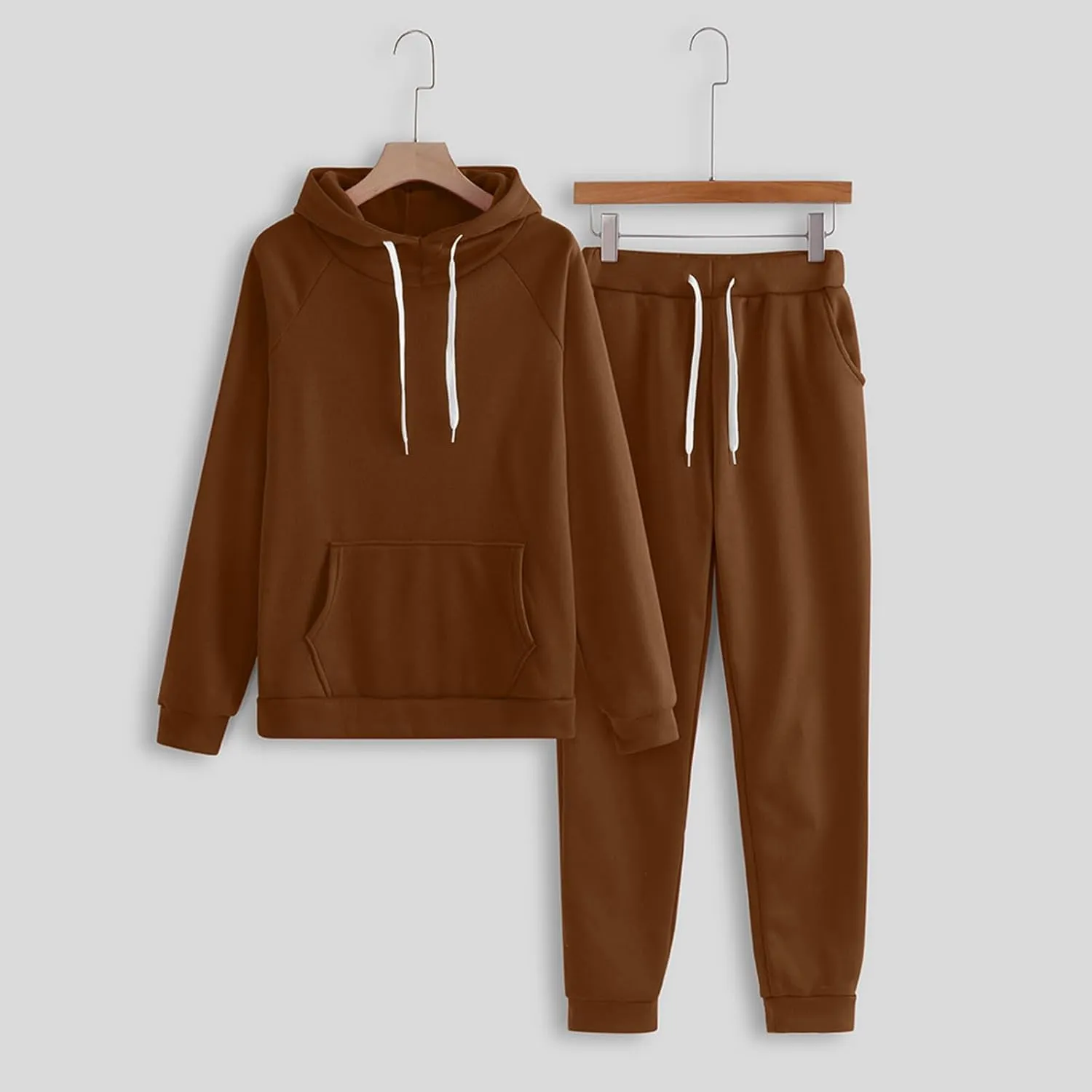 Womens Two Piece Outfits Long Sleeve V Neck Vintage Off Shoulder Long Sleeve Tops Long Pants Tracksuits