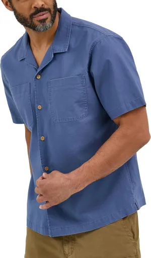 Wrangler Authentics Men's Short Sleeve Camp Shirt