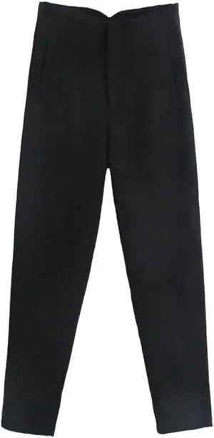Yeuyyben Woman Pants Autumn Fashion Loose Harem Pants Multicolor Pockets High Waist Trousers