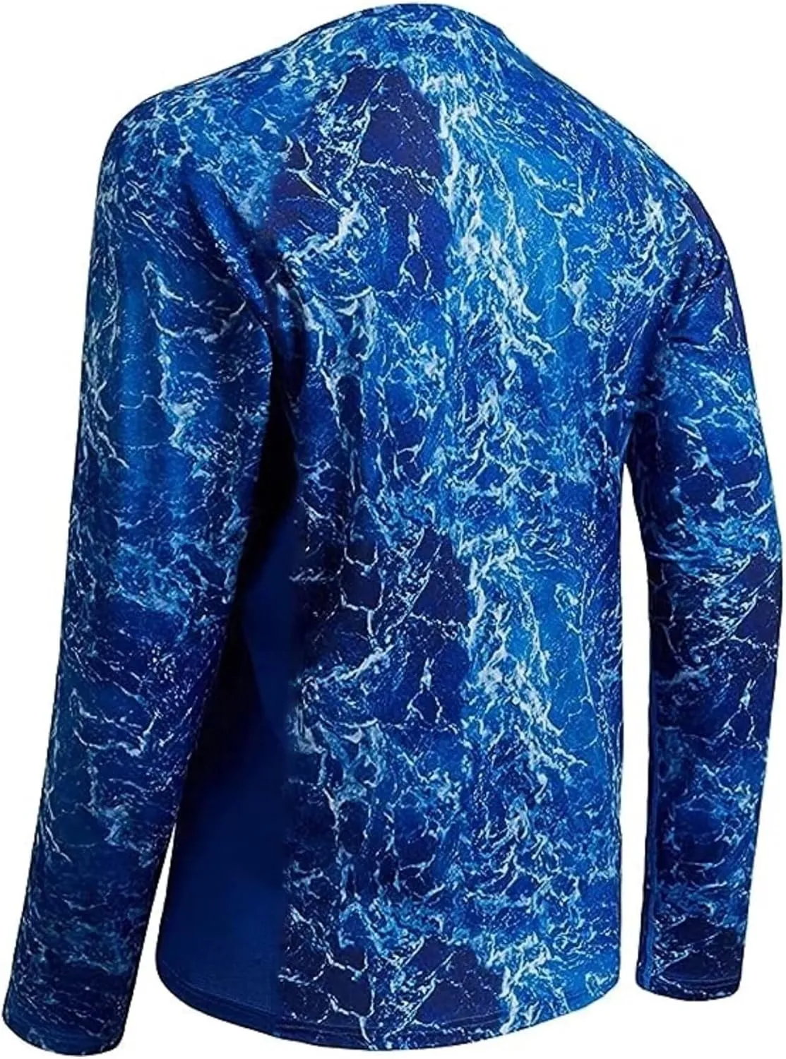 YIBIMOTTO UPF50  Sun Protection Shirt for Men Long Sleeve Fishing Shirt Quick Dry Fishing Clothing Plus Size